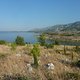 Blick auf Velebit und Starigrad Paklenica, bei Modric-Hölle
