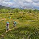 Schöne Trails Richtung Gåsen - ein kleine Hütte mit Schlafplätzen. Der Aufstieg lohnt sich.