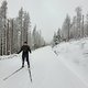 Ski Nordisch am Morgen