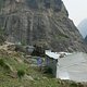Felsstraße zwischen Chyamche und Tal