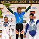 2008. Auch auf dem U23-Podium stand links einer der in den Folgejahren kein Unbekannter war