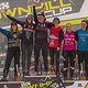 Podium Elite Women: Newkirk, Balanche, Hübscher, Siegenthaler, Rutz, Cappellari, Wunderlin