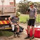 Amputee team during stage 1 of the 2019 Absa Cape Epic Mountain Bike stage race held from Hermanus High School in Hermanus, South Africa on the 18th March 2019.

Photo by Xavier Briel/Cape Epic

PLEASE ENSURE THE APPROPRIATE CREDIT IS GIVEN TO TH