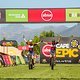 Candice Lill and Mariske Strauss during stage 7 of the 2021 Absa Cape Epic Mountain Bike stage race from CPUT Wellington to Val de Vie, South Africa on the 24th October 2021

Photo by Sam Clark/Cape Epic

PLEASE ENSURE THE APPROPRIATE CREDIT IS GIVEN