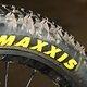 Maxxis Reifen mit MaxxPro Mischung sind für eine gute Haltbarkeit bekannt - unser Testreifen hat nach einer Woche in Finale Ligure keinen nennenswerten Verschleiß gezeigt
