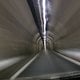 Im Munt la Schera Tunnel, die einzige Verbindung nach Livigno. 3,5 km lang, ca. 3,5 m breit, einspur