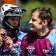 Auch Ex-DH-Meister Marcus Klausmann war mit dem Sohnemann im Enduro-Rennen am Start.