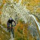 Chasing the Trail by the Waterfall