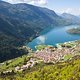 Blick auf Molveno und den gleichnamigen See