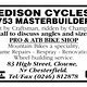 Edison Cycles Ad &#039;92