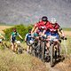 Team 91-Songo-Specialized, Sina Frei and Laura Stigger during stage 1 of the 2021 Absa Cape Epic Mountain Bike stage race from Eselfontein in Ceres to Eselfontein in Ceres, South Africa on the 18th October 2021

Photo by Kelvin Trautman/Cape Epic

PL