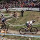 Competitors perform at UCI XCO World Cup in Albstadt, Germany on May 20th, 2018
