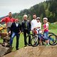 Groundbreaking ceremony Kids Mini Bikepark Leogang 1