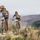 Hielke Elferink and Elisabeth Brandau during stage 4 of the 2016 Absa Cape Epic Mountain Bike stage race from the Cape Peninsula University of Technology in Wellington, South Africa on the 17th March 2016

Photo by Ewald Sadie/Cape Epic/SPORTZPICS
