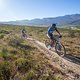 Karl Platt and Alban Lakata during stage 1 of the 2021 Absa Cape Epic Mountain Bike stage race from Eselfontein in Ceres to Eselfontein in Ceres, South Africa on the 18th October 2021

Photo by Sam Clark/Cape Epic

PLEASE ENSURE THE APPROPRIATE CREDI
