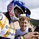 Gee Atherton and Charlie Hatton at Red Bull Hardline in Dinas Mawddwy, Wales on September 9th, 2022. // Samantha Saskia Dugon / Red Bull Content Pool // SI202209091567 // Usage for editorial use only //