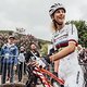 Jolanda Neff seen after the race at UCI XCO World Cup in Albstadt, Germany on May 20th, 2018