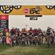 UCI Women Start line during Stage 4 of the 2025 Absa Cape Epic Mountain Bike stage race held at Fairview, Paarl, Cape Town, South Africa on the 20th March 2025. Photo by Michael Chiaretta/Cape Epic
PLEASE ENSURE THE APPROPRIATE CREDIT IS GIVEN TO THE