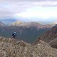 Raue Felsenlandschaft: Die Cuillin Hills