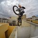 Street trials rider Danny MacAskill riding his bike across the rooftops of picturesque Gran Canaria, Spain for his “Cascadia” video. // Danny MacAskill / GoPro / Red Bull Content Pool // AP-1KRHRU6GS2111 // Usage for editorial use only //