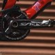 Im Gegensatz zu einigen ihrer Teamkollegen ist Nina auf normalen 165 mm-Kurbeln von Shimano unterwegs.