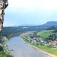 Blick von der Bastei auf Rathen