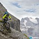 Fahrtechnische Schwierigkeiten sind auf der Vidi-Ferrata selten. Übers Ziel hinaus schießen darf man hier aber nie...