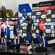 Das Podium der Herren in Nove Mesto