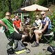 Erdbeerkuchen und Hefeweizen am Radauerwasserfall