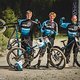 Rick Balbierer, Benjamin Herold, Dave Goris (Giant Germany off-road Team)