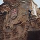 Jaxson Riddle performs at Red Bull Rampage in Virgin, Utah USA on October 10, 2021 // SI202110110027 // Usage for editorial use only //