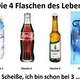 die 4 Flaschen des Lebens
