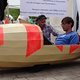Mosquito Velomobile, with Bamboo fairing, ca. 2015