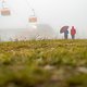 Nachdem der Juni bis jetzt wettertechnisch eher heiß war, begrüßte uns der Keilberg (Tschechisch: Klinovec) am Freitag mit kalten Temperaturen und diesigem Nebel.