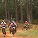 Shayna Powless and David Miller lead a group up the climb during the Prologue of the 2019 Absa Cape Epic Mountain Bike stage race held at the University of Cape Town in Cape Town, South Africa on the 17th March 2019.

Photo by Shaun Roy/Cape Epic
