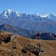 Freeride in Solukhumbu (Im Hintergrund Mt. Everest und Lhotse)