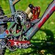 Geschaltet wird mit einer SRAM X01 7-fach