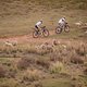 ziehen das Tempo früh an - Nino Schurter und Philip Buys of SCOTT-Odlo MTB Racing - Cape Epic 2014 Prolog - Foto von  Nick Muzik-Cape Epic-SPORTZPICS