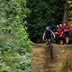 Zahlreiche Zuschauer säumten die Trails im Whakawarewarewa Forest