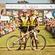 Cape Epic Sieger 2015: Christoph Sauser (L) und Jaroslav Kulhavy
