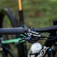 Gebremst wird stilecht mit der XTR