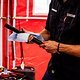 … dass überall Fahrwerke zerpflückt und geserviced werden.