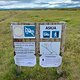 Warnschild: Das schlechte Wetter versetzt auch die Ranger des Vatnajökull Nationalparks in erhöhte Alarmbereitschaft.