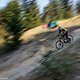 Bei dem extrem langen Downhill wählten viele Fahrer das Endurobike