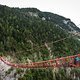 Das absolute Highlight des Tages: Die höchste Bungee-Hängebrücke Europas sorgte für wackelige Beine beim Überqueren