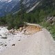 Auffahrt zur Karwendelhütte