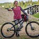Laura Brethauer auf ihrem NS Bikes Liar