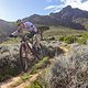 Luke Vrouwenvelder during stage 7 of the 2023 Absa Cape Epic Mountain Bike stage race from Lourensford Wine Estate in Somerset West to Val de Vie, Paarl, South Africa on the 26 th March 2023. Photo Sam Clark