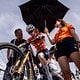 Nach abgeschlossener Tour de France wieder zurück auf dem MTB