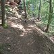 Trail mit Felsen